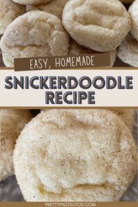 easy homemade snickerdoodle recipe