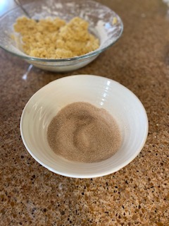 sweet cinnamon sugar coating for yummy snickerdoodles