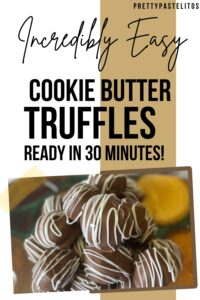 Cookie Butter Truffles Pin