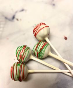 decorate easy red velvet cake pops