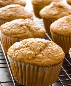 easy banana muffin recipe with cookie butter