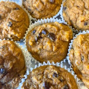 healthy pumpkin muffins