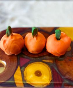 easy pumpkin shared oreo balls example