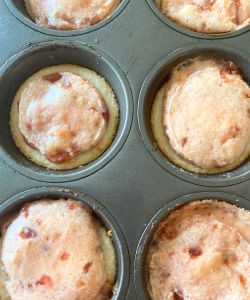 finished guava cream cheese tartlets