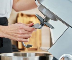 stand mixer with a dough hook