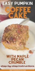 easy coffee cake recipes pumpkin with maple streusel and pecan