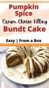 easy pumpkin spice cream cheese filling cake