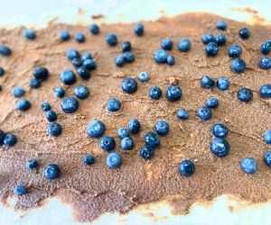 sprinkle blueberries for easy cinnamon rolls no yeast