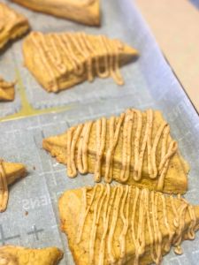 glazed brown butter maple scones brown butter maple glaze