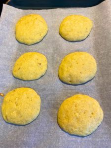 baked dairy-free banana whoopie pie rounds