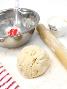 example of scone dough vegan maple scones