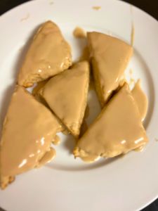 maple glaze vegan maple scones