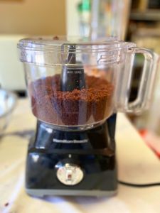 use food processor for fine crumbs chocolate salted caramel cake pops