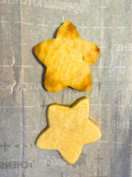 remove cookies from oven when golden brown on top