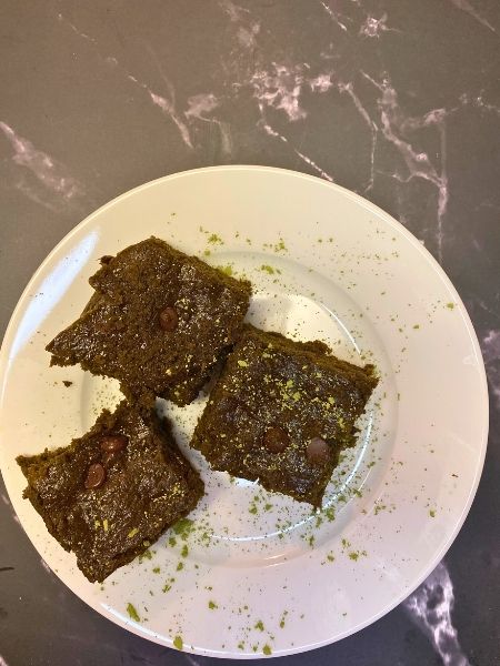 matcha brownies