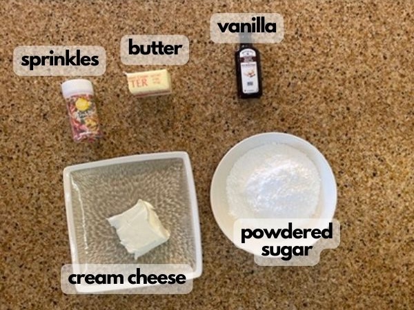 cream cheese frosting ingredients