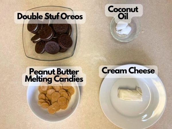 peanut butter Oreo balls ingredients