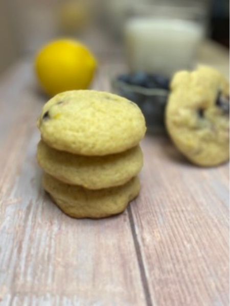 lemon blueberry cookies