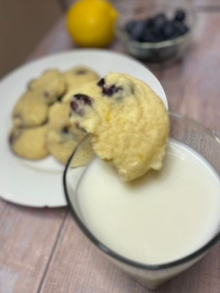 lemon blueberry cookies