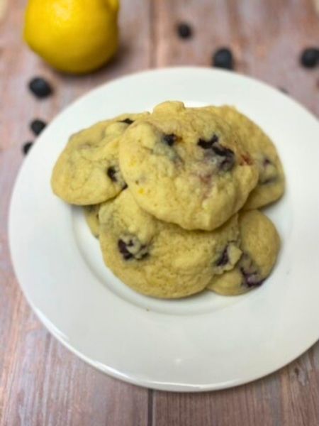 lemon blueberry cookies