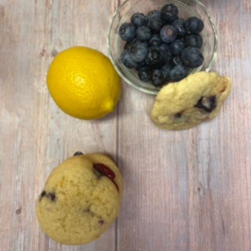 lemon blueberry cookies