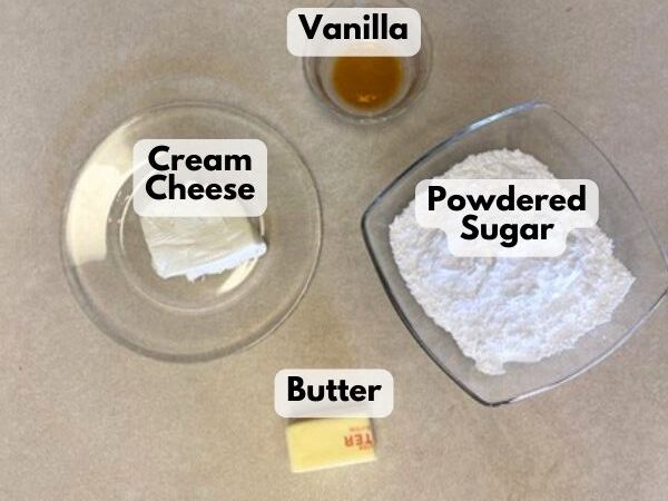 cream cheese frosting ingredients