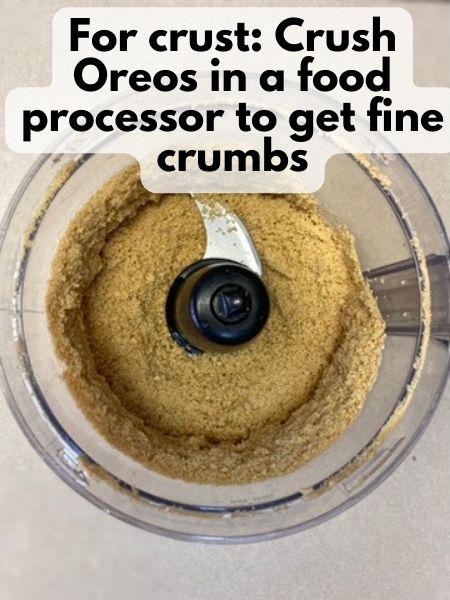 crush Oreos in food processors