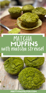 matcha muffins pin