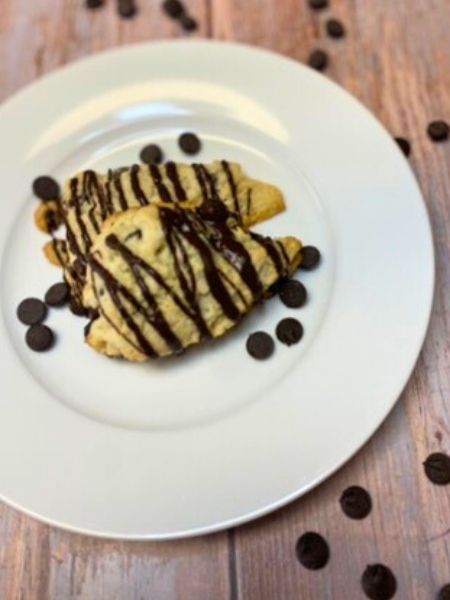 vegan chocolate chip scones