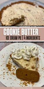 cookie butter ice cream pie Pin