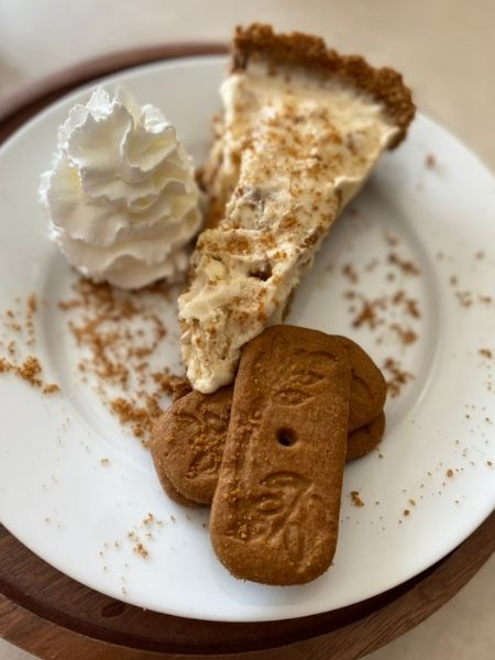 cookie butter ice cream pie 