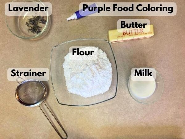 lavender frosting ingredients