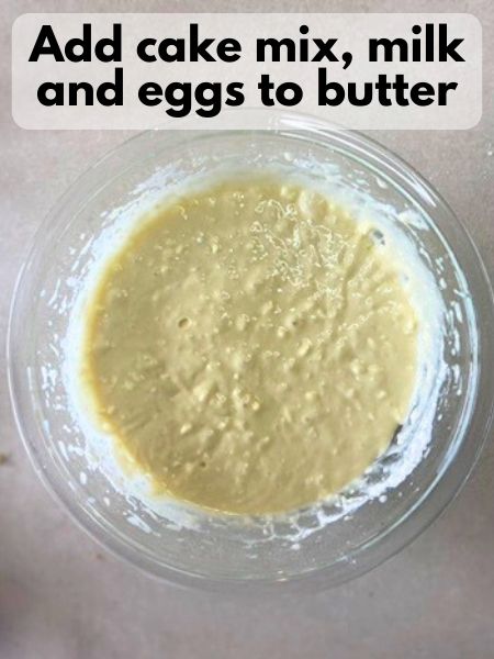 add in rest of ingredients to butter