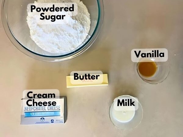 cream cheese frosting ingredients