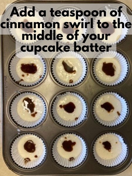 add a teaspoon of cinnamon swirl