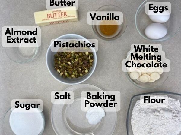 pistachio biscotti ingredients