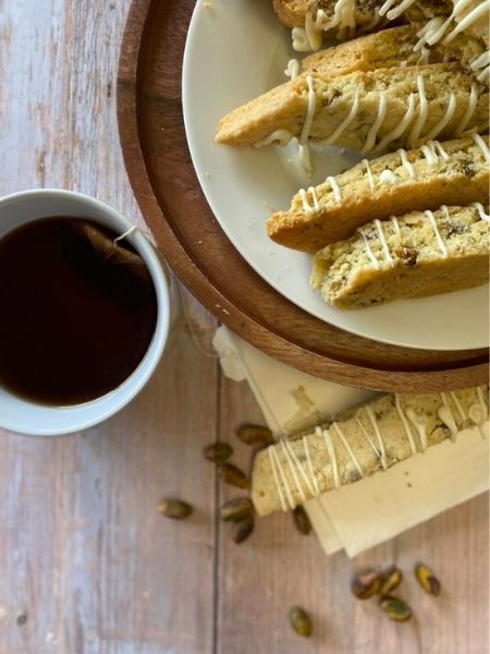 pistachio biscotti