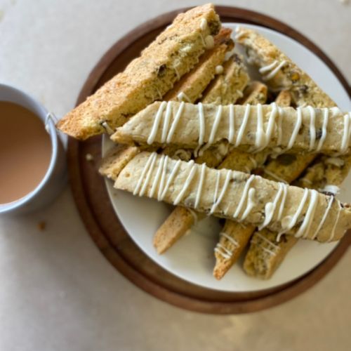 pistachio biscotti