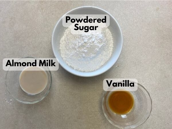 vanilla glaze ingredients