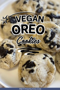 vegan Oreo cookies pin