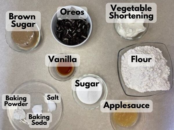 vegan Oreo cookies ingredients