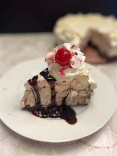 brownie sundae ice cream cake