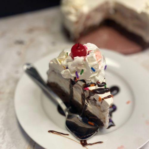 brownie sundae ice cream cake