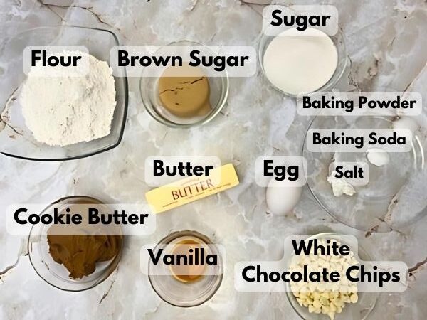 cookie butter cookies ingredients