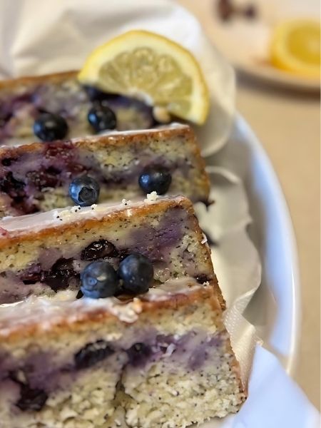 lemon blueberry bread