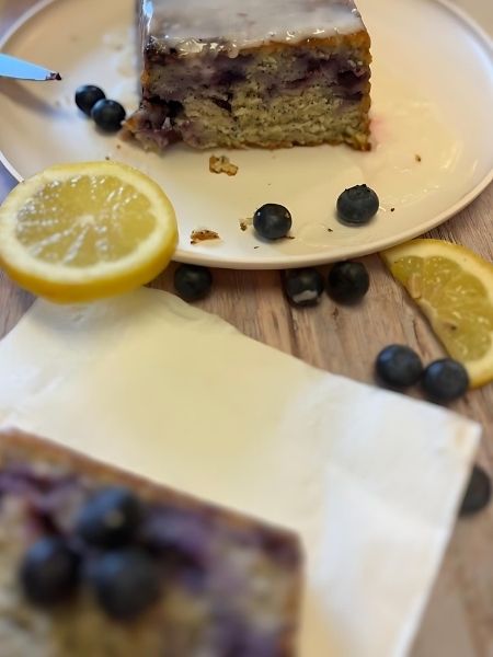 lemon blueberry bread