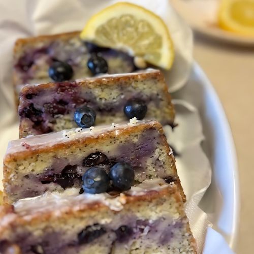 lemon blueberry bread