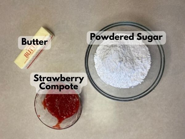 strawberry frosting ingredients