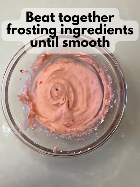 mix together frosting ingredients