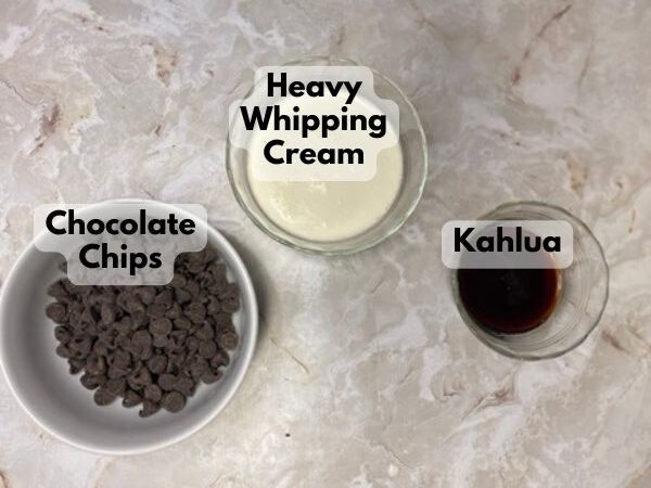 kahlua ganache ingredients